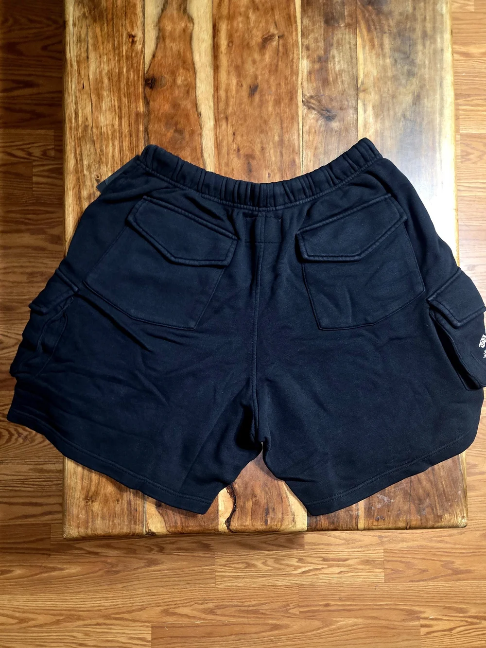 Darc Sport/Batman Cornell Black Cargo Sweat Shorts. Size Medium OS.